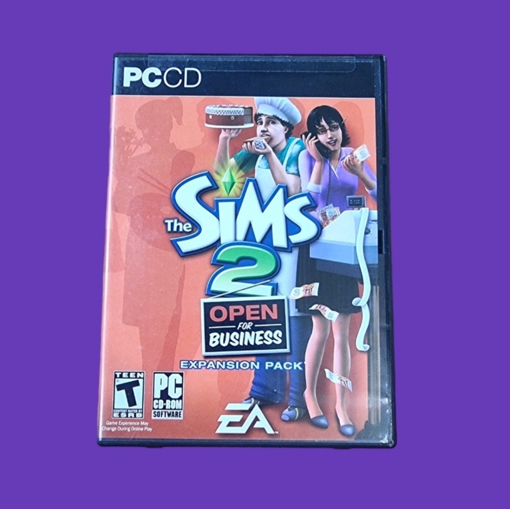 The Sims 2: Open for Business Expansion Pack - PC CD - 2006